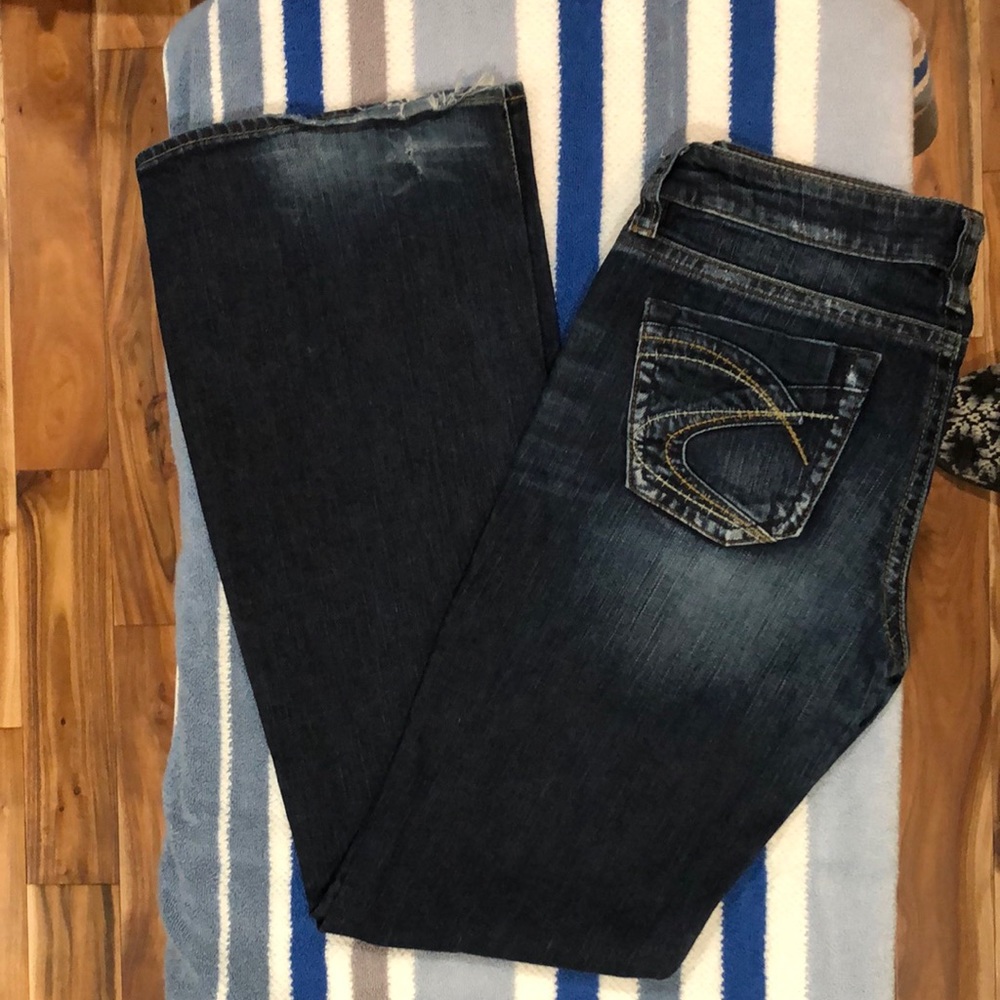 Silver jeans
